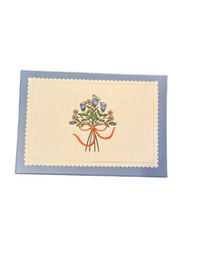 Shabby Chic set of 12 Notecards (blank inside)
