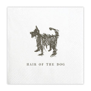 Santa Barbara Design Studio by Creative Brands - Face to Face Cocktail Napkin - Hair of The Dog