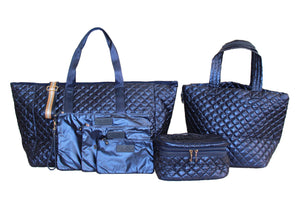 Lemonbella - The Debra Diamond Tote Navy in 10/15