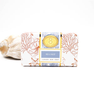 8 Oak Lane - Sea Salt Wrapped Bar Soap