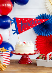My Minds Eye - America Felt Pennant Banner