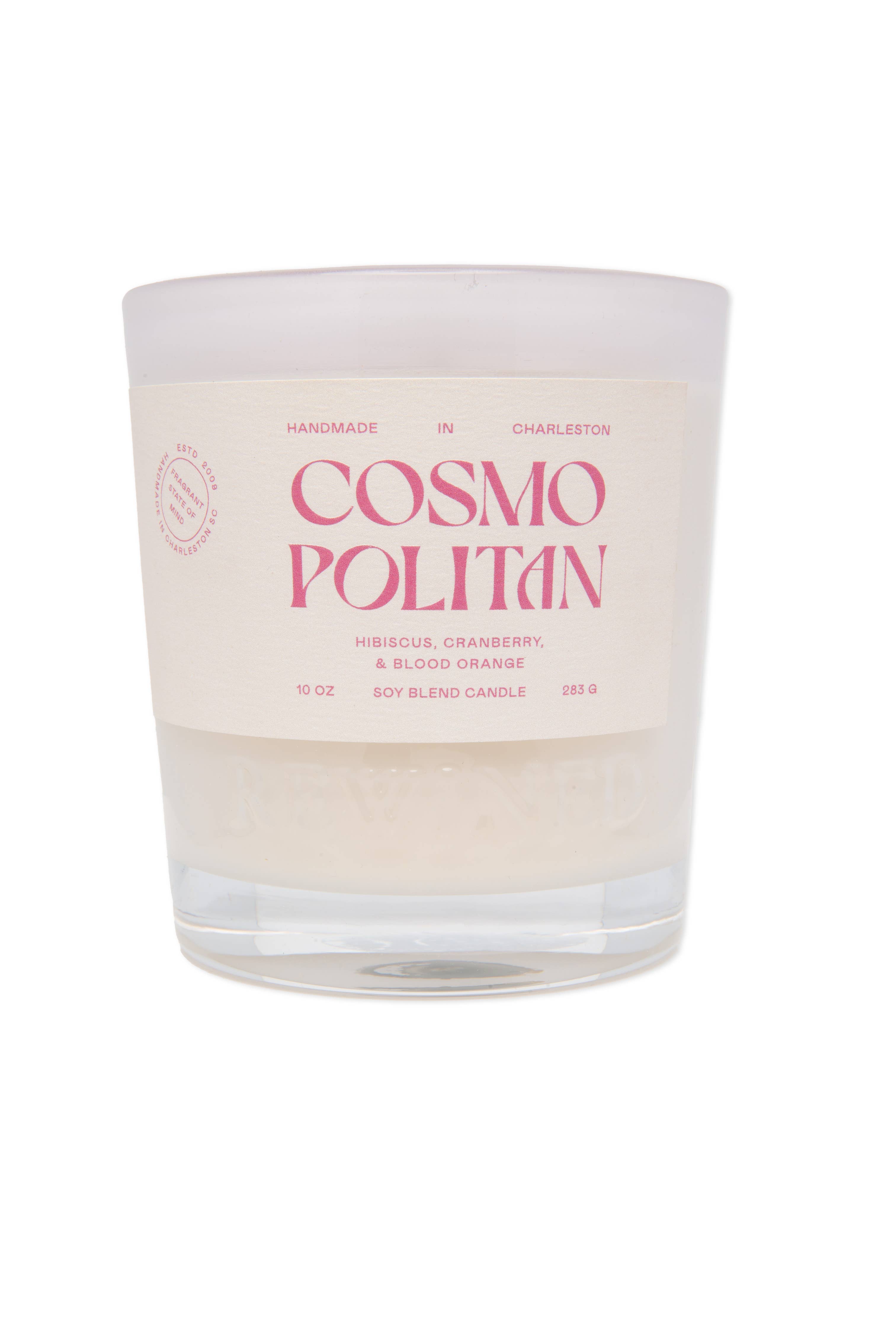 Rewined - Rewined Cosmopolitan Candle 10 oz: 100% soy wax