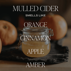 Sweet Water Decor - *NEW* Mulled Cider 12 oz Candle - Fall Decor and Gifts