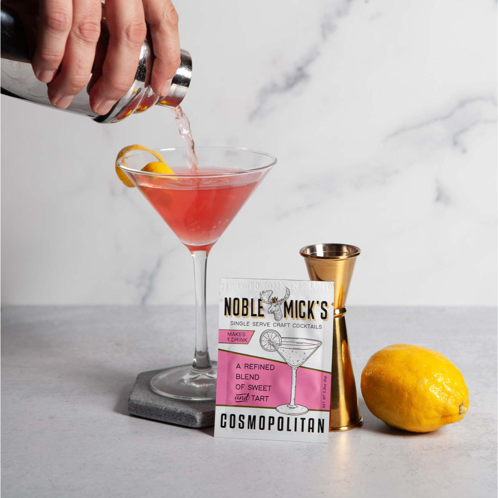 NOBLE MICK'S - Single Serve Craft Cocktails - Cosmopolitan Single Serve Craft Cocktail