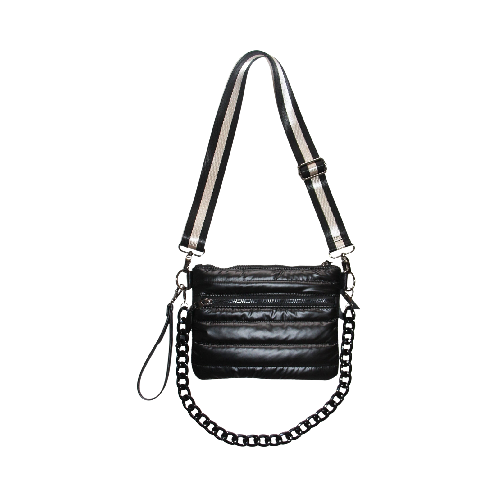 Lemonbella - Allie Puffer 4-n-1 Bag Jet Black