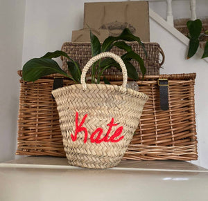 Mikwi - WHOLESALE PERSONALIZED BASKET, customized straw Beach bag