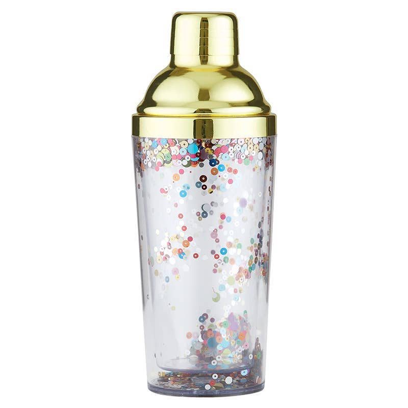 Angle - Cocktail Shaker - Gold Confetti