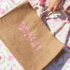 The Royal Standard Beach Sands Tote – Natural Pink