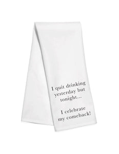 Toss Designs - Kitchen Towel - Celebrate Comeback