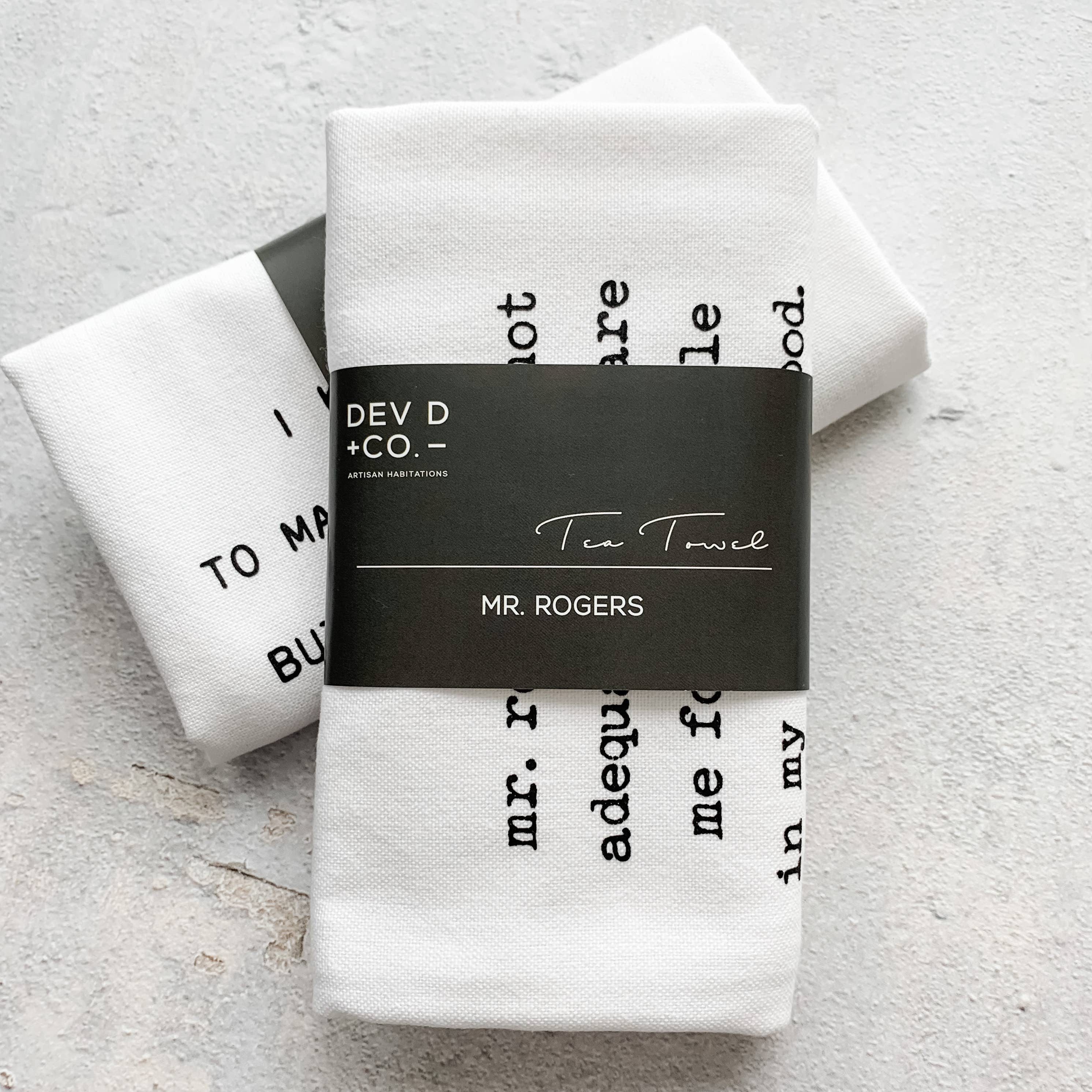 DEV D + CO. - Real Friends - Tea Towel