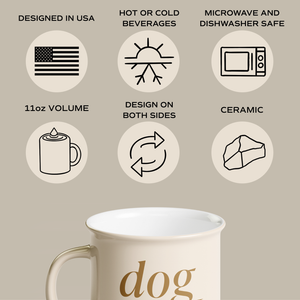 Sweet Water Decor - *NEW* Dog Mom 11 oz Campfire Coffee Mug - Home Decor