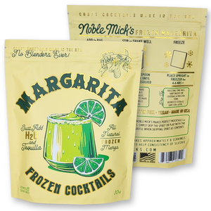 NOBLE MICK'S - Single Serve Craft Cocktails - Margarita Frozen Cocktail