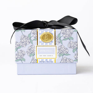 8 Oak Lane - Hydrangea 3-Wick Boxed Soy Wax Candle