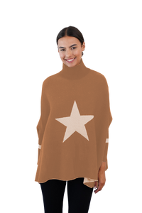 Toss Designs - One Size Sweater - Star Camel/Tan (Copy)