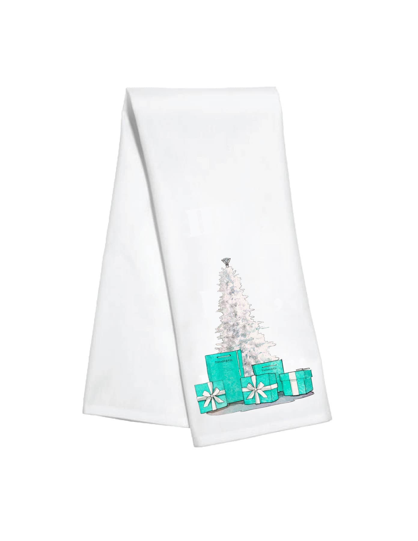 Toss Designs - Christmas Kitchen Towel - Tiff Tree