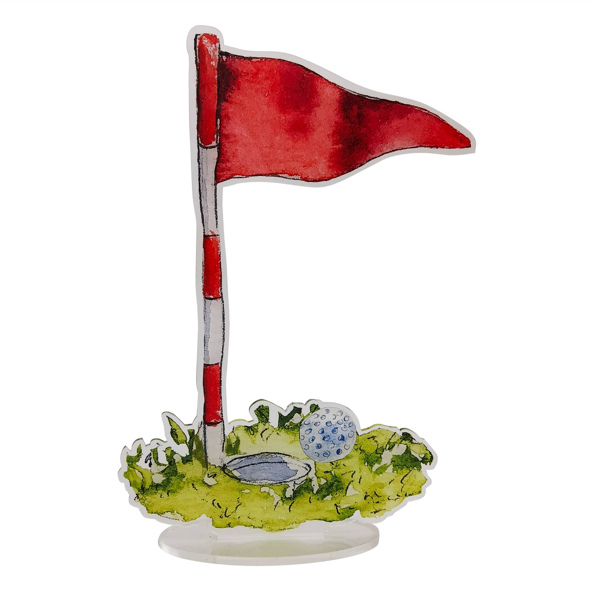 Barrel Down South - Hole In One Shelf Home Decor - Acrylic Standee