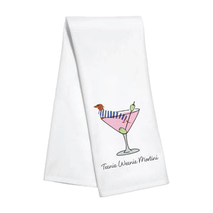 Toss Designs - Kitchen Towel- Teenie Weenie Martini
