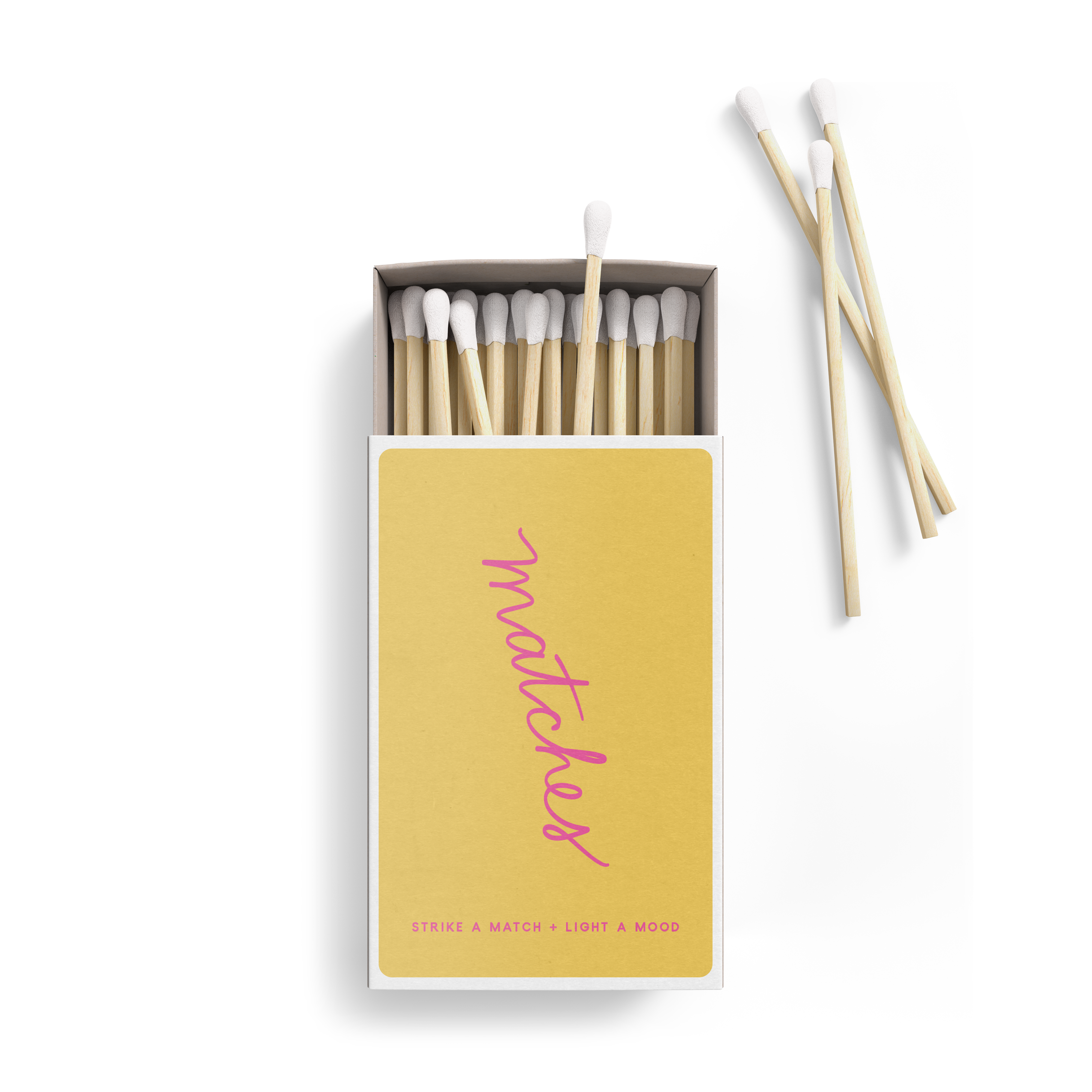 Poured Goods - Match Box - Yellow Label