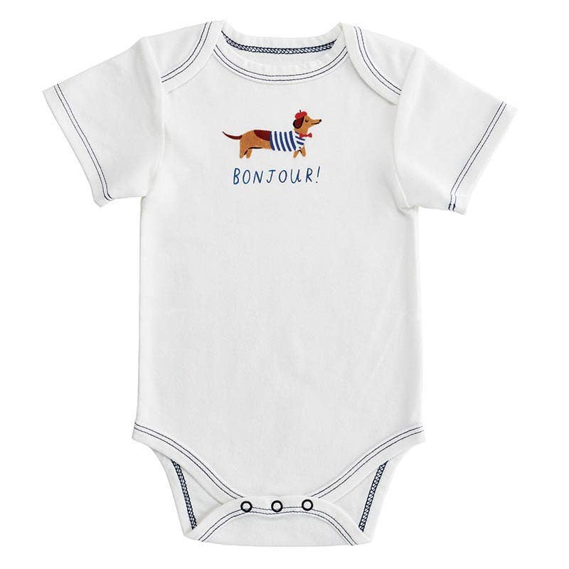 Angle - Snapshirt - Bonjour Dog: 3-6M