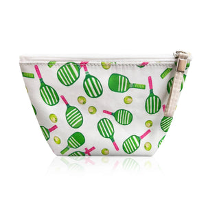 Mini Momo - MakeUp Cosmetic Pouch Bag - Cute Toiletry Case - Pickleball