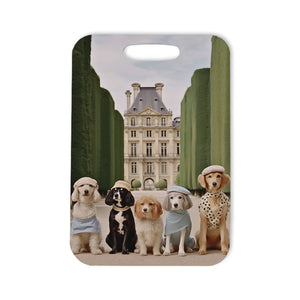 Toss Designs - Bag Tag- Paris Dogs