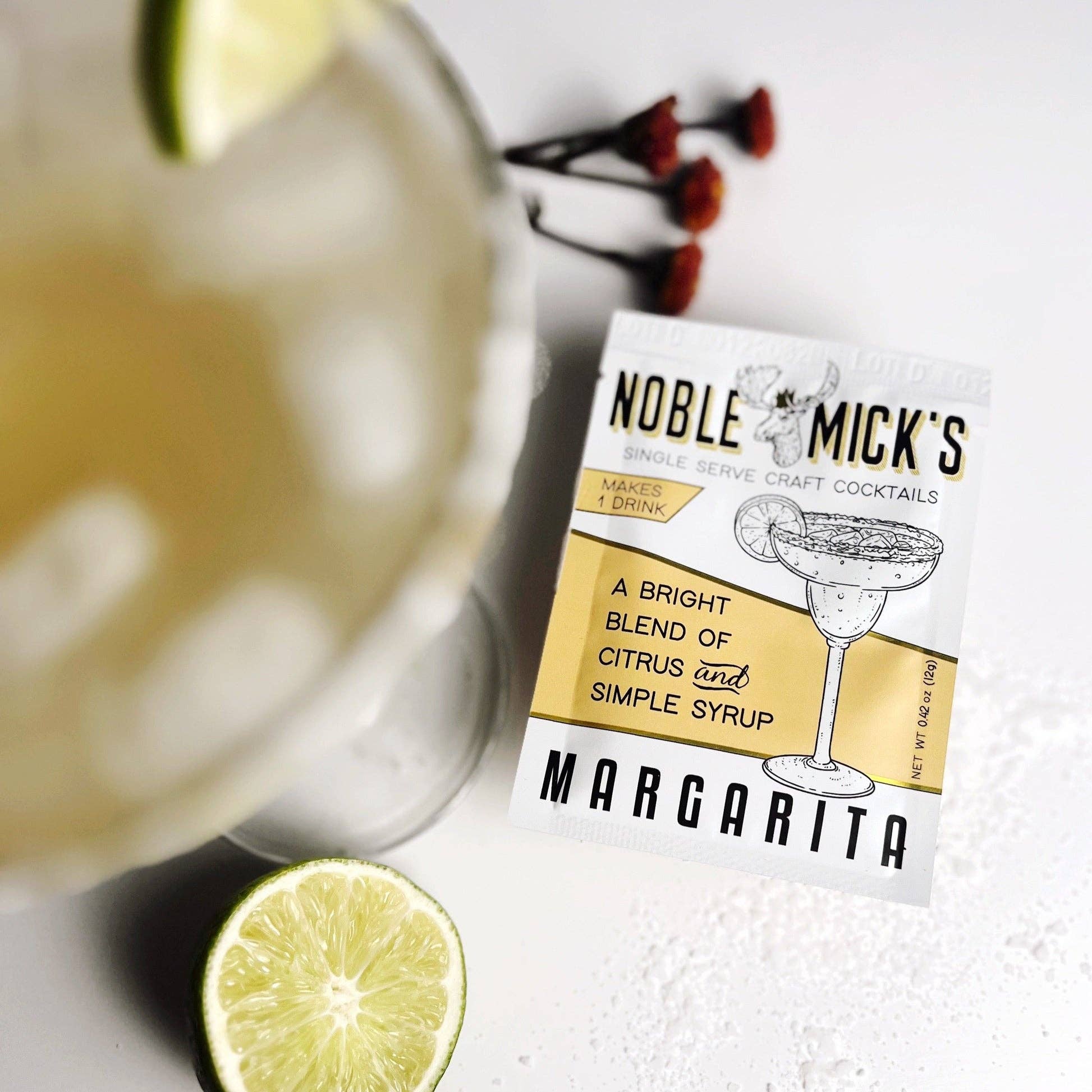 NOBLE MICK'S - Single Serve Craft Cocktails - Margarita Single Serve Craft Cocktail