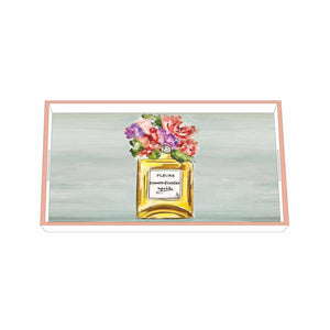 Paperproducts Design - WOODEN VANITY TRAY-L'EAU DES FLEURS