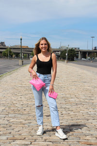 Lemonbella - Allie Puffer 4-in-1 Bag Barbie Pink
