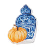 Mud Pie Jar &  Pumpkin Acrylic Sitter | Fall Topiary Decor