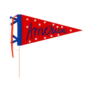My Minds Eye - America Felt Pennant Banner