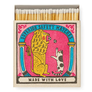 Archivist Gallery-Big Cat Little Cat | Square - Safety Matches