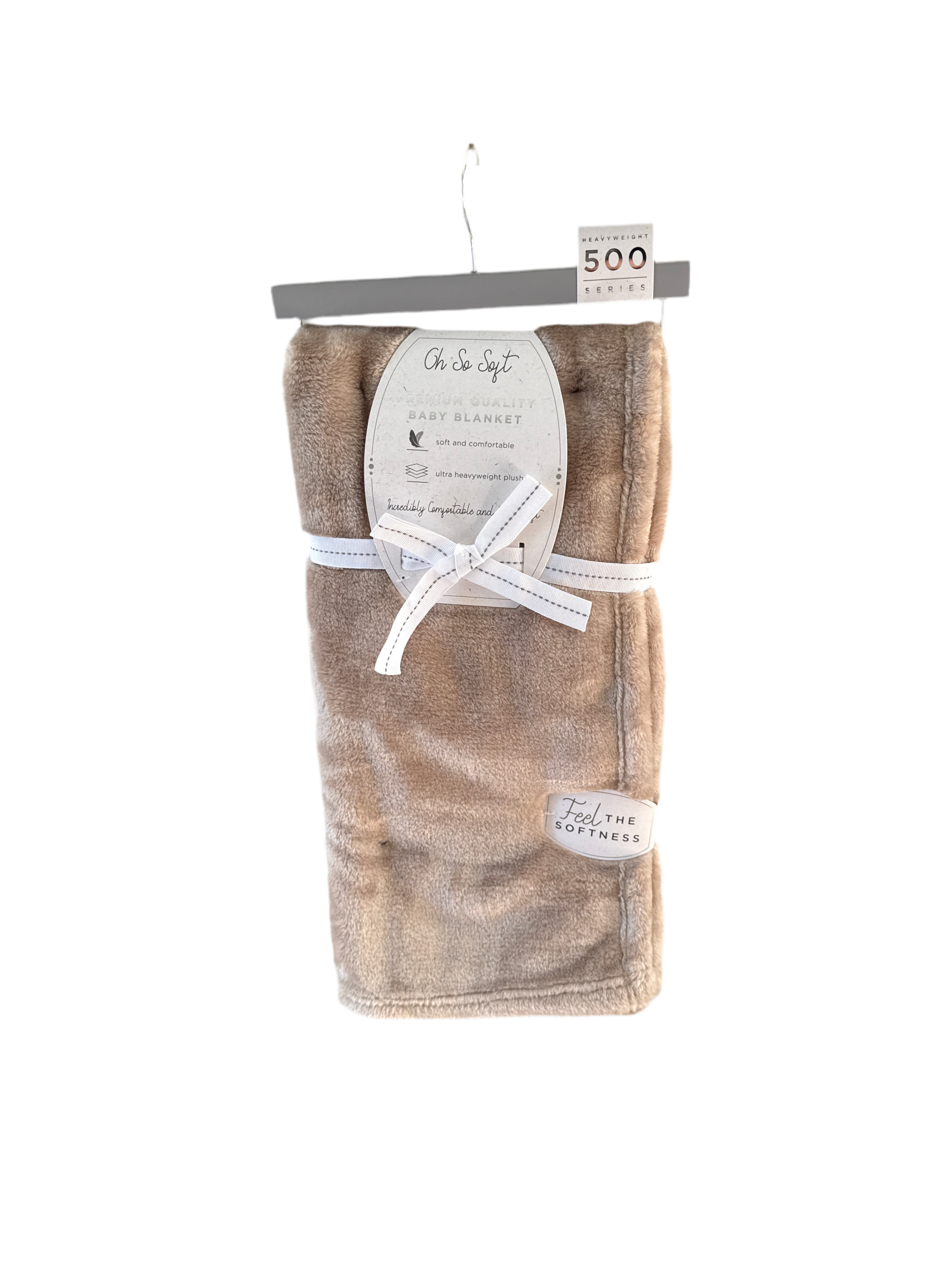 Oh So Soft Baby Blanket – Heavyweight Plush 500 Series