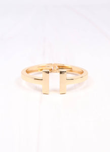 Caroline Hill - Keiner Cuff Bracelet SHINY GOLD