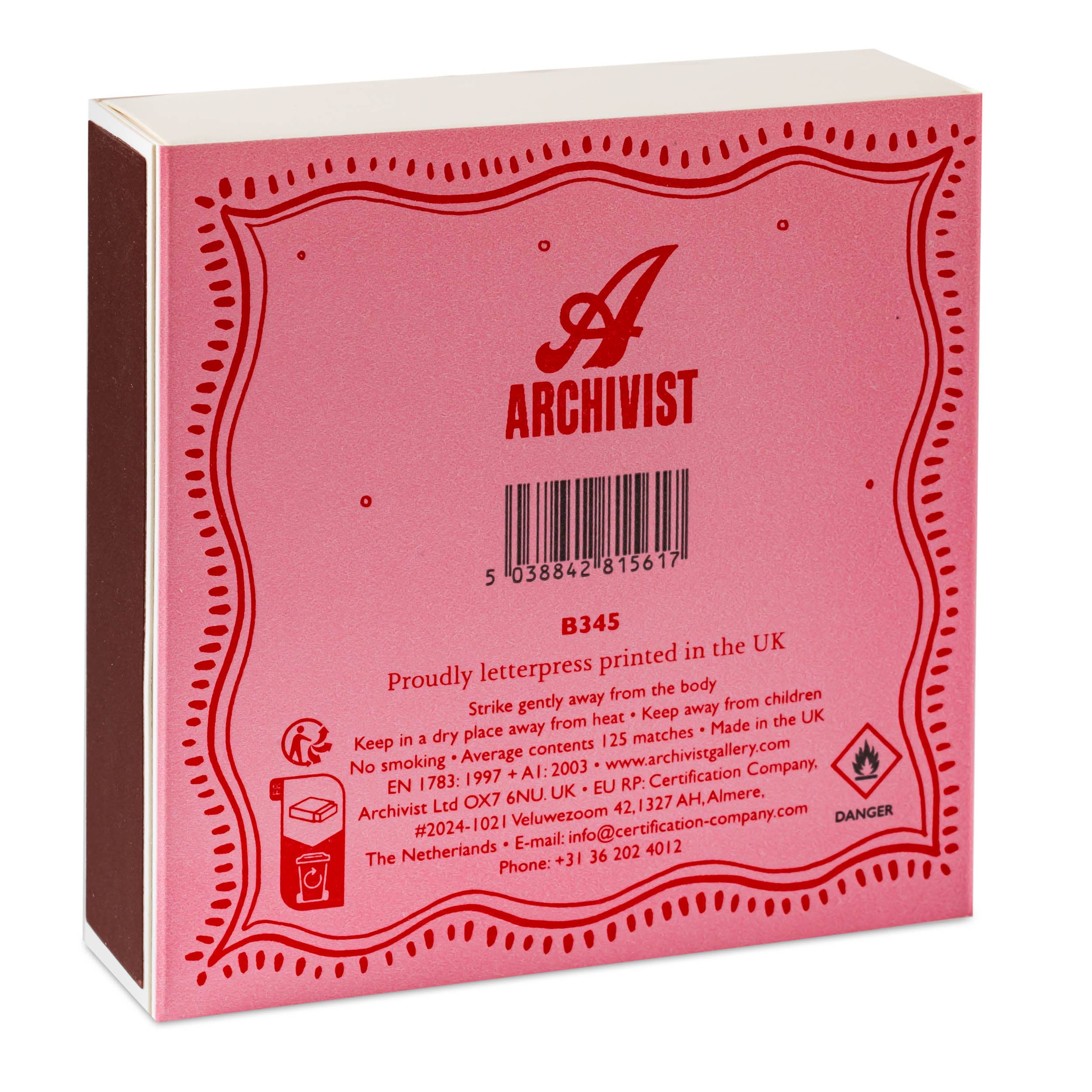 Archivist Gallery | United States & Canada - Merry & Bright | Square - Christmas Safety Matches🎄