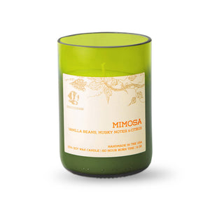 Rescued Wine Candles Mimosa Candle - Thumbnail 3