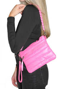 Lemonbella - Allie Puffer 4-in-1 Bag Barbie Pink