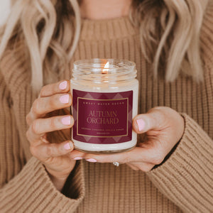 Sweet Water Decor - *NEW* Autumn Orchard 9 oz Soy Candle - Fall Decor