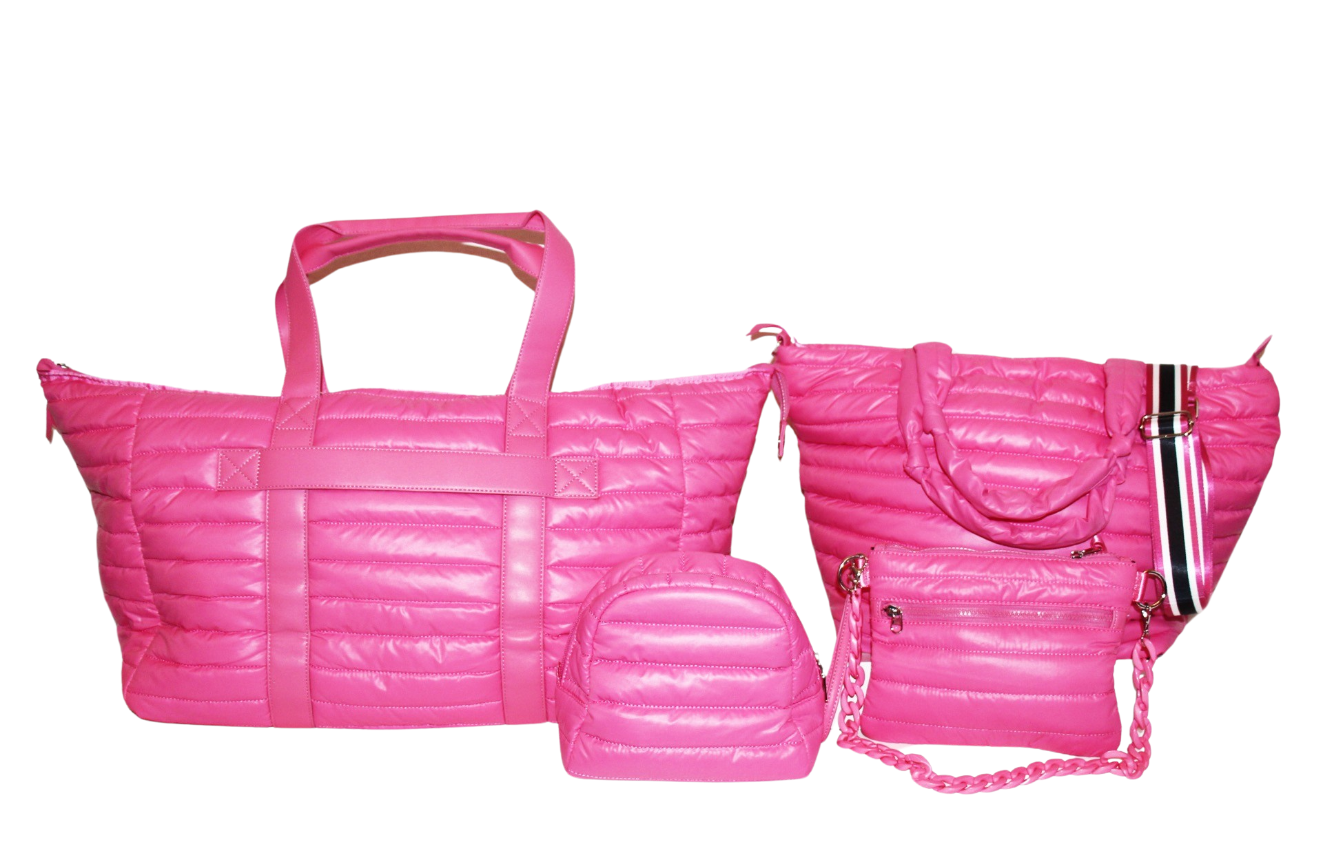 Lemonbella - The Rebecca Tote Hot Pink