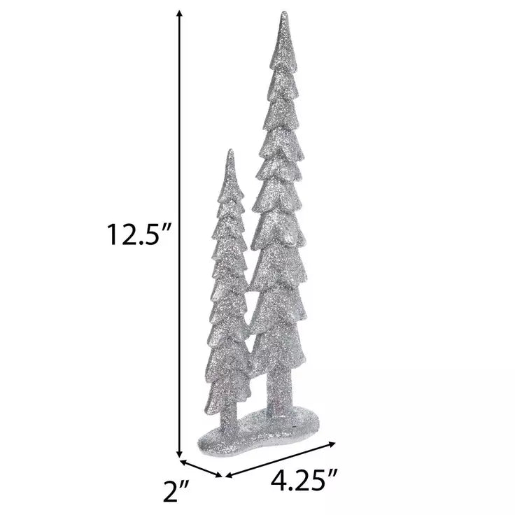 Glitter Christmas Trees