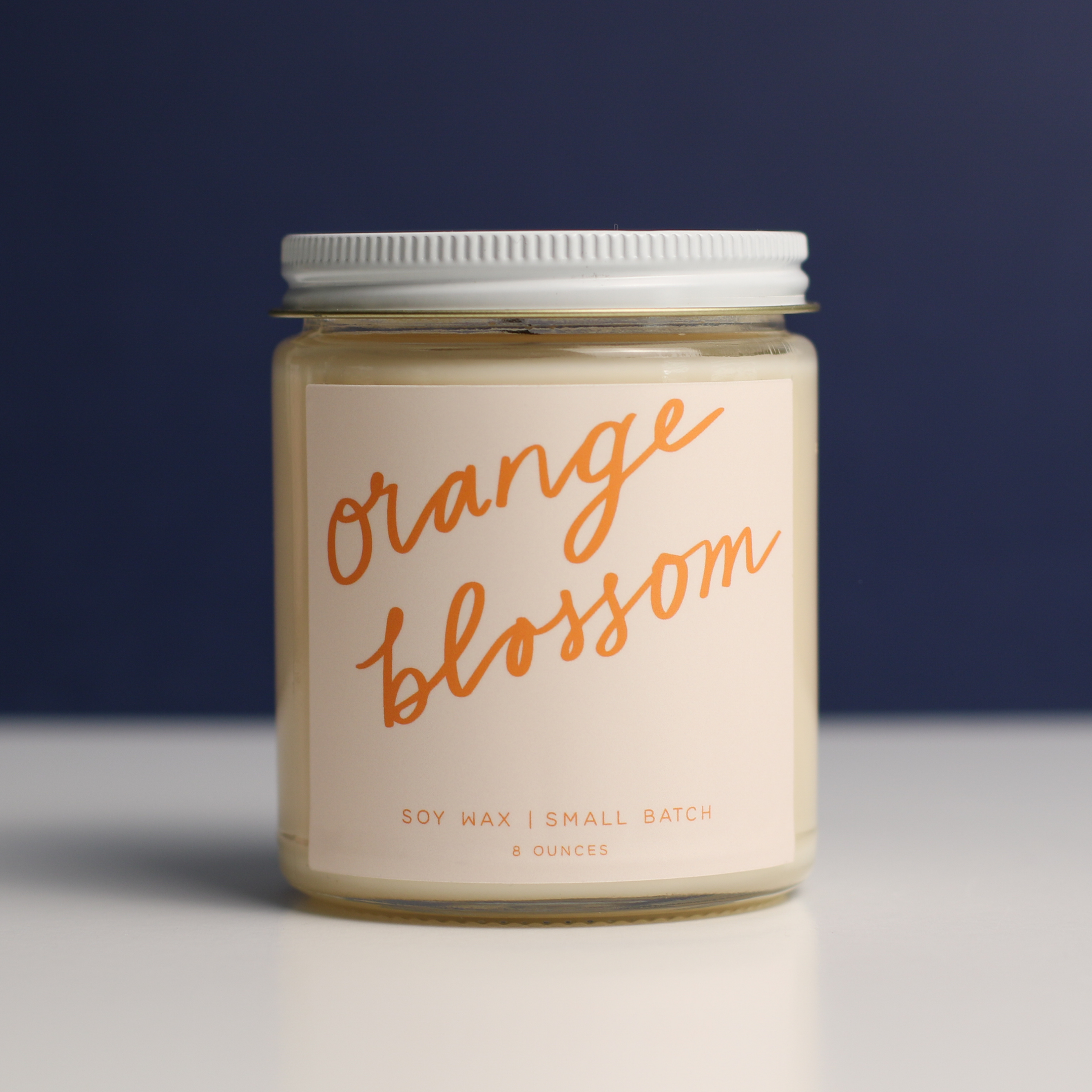 Poured Goods - Orange Blossom: 8 oz Soy Wax - Small Batch Candles