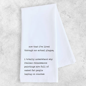 DEV D + CO. - Italian Renaissance Paintings - Tea Towel