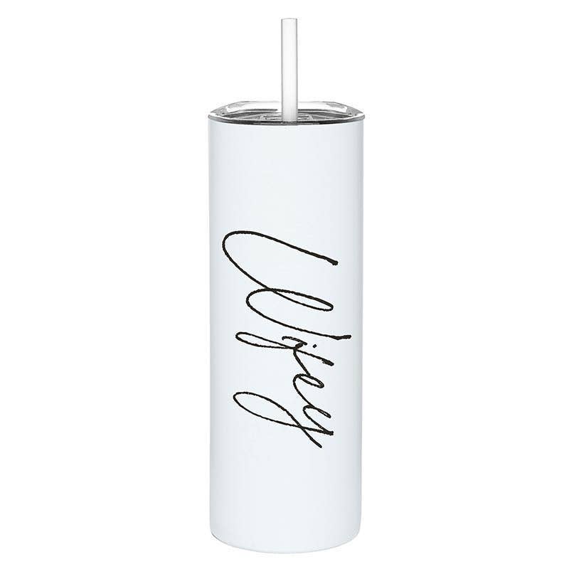 Angle - Stainless Steel Skinny Tumbler - Wifey Boho