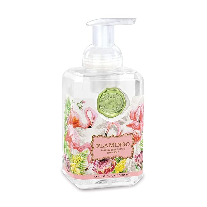 Michel Design Works Flamingo Foaming Shea Butter Hand Soap