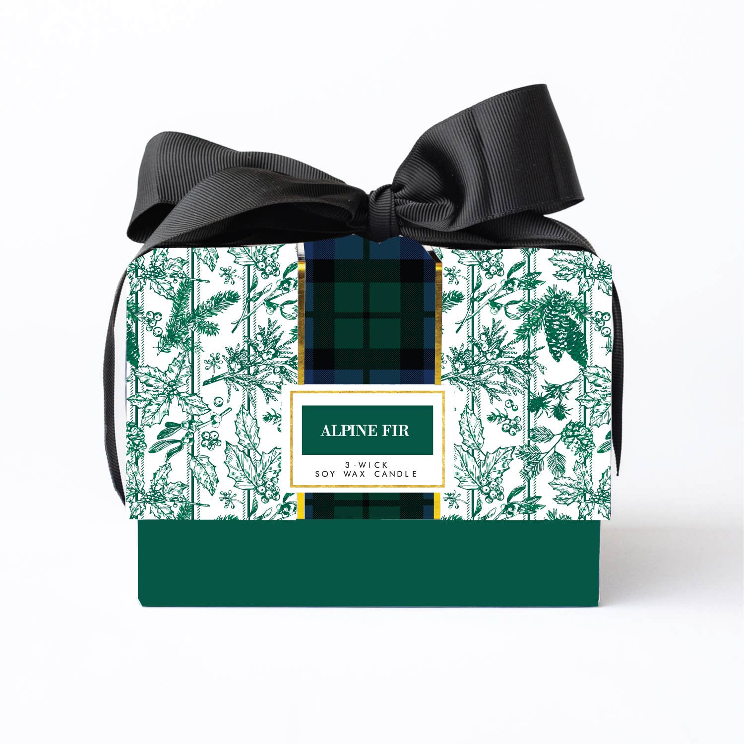 8 Oak Lane - Alpine Fir 3-Wick Boxed Soy Wax Candle