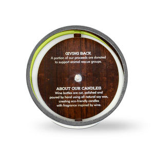 Rescued Wine Candles Wine Bottle Candle - Thumbnail 2