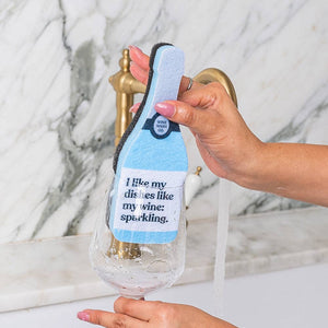 Wine Wash Co. - Scrubbly™ Sponge - Sparkling