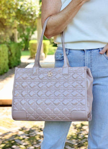 Caroline Hill - Shane Tote TAUPE PATENT LQ: Default