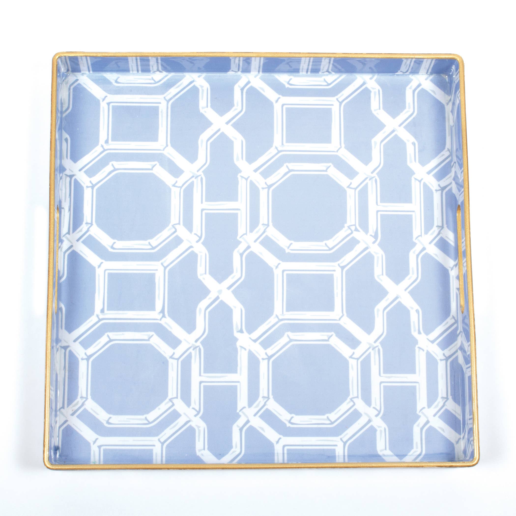 8 Oak Lane - Bamboo Trellis Square Tray