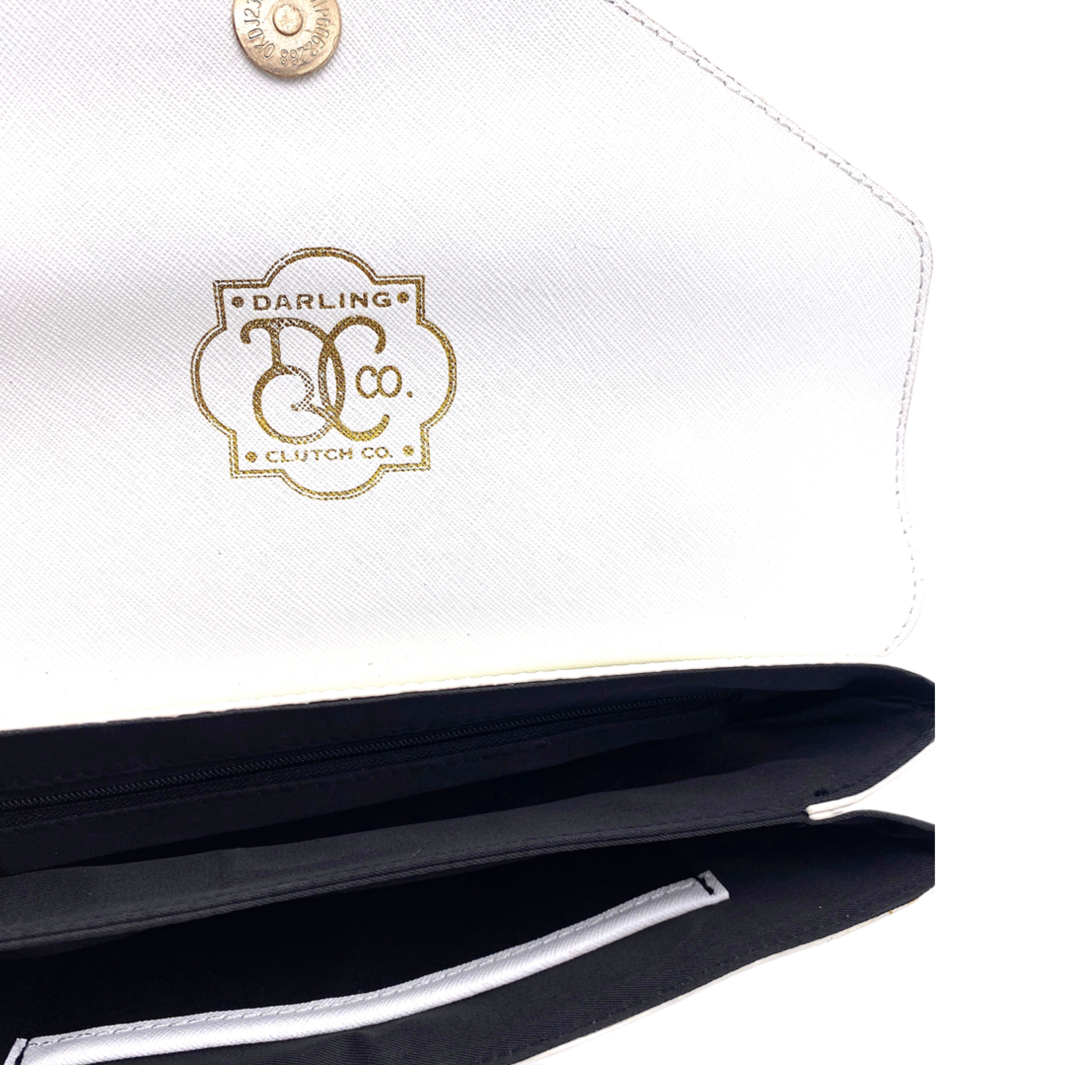 Darling and Company - Rowan Clutch in Leopard