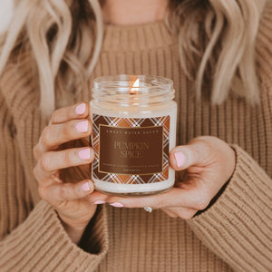 Sweet Water Decor - *NEW* Pumpkin Spice 9 oz Soy Candle - Fall Decor